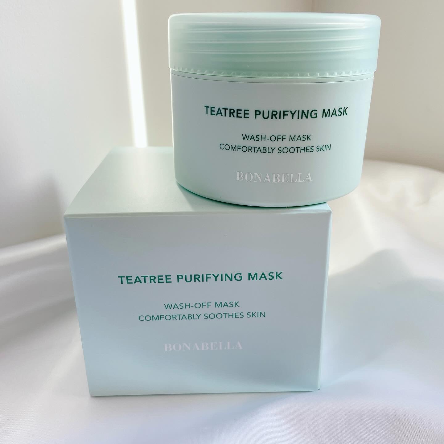 ティーツリーピュリファイングマスク/BONABELLA/洗い流すパック・マスクを使ったクチコミ（2枚目）
