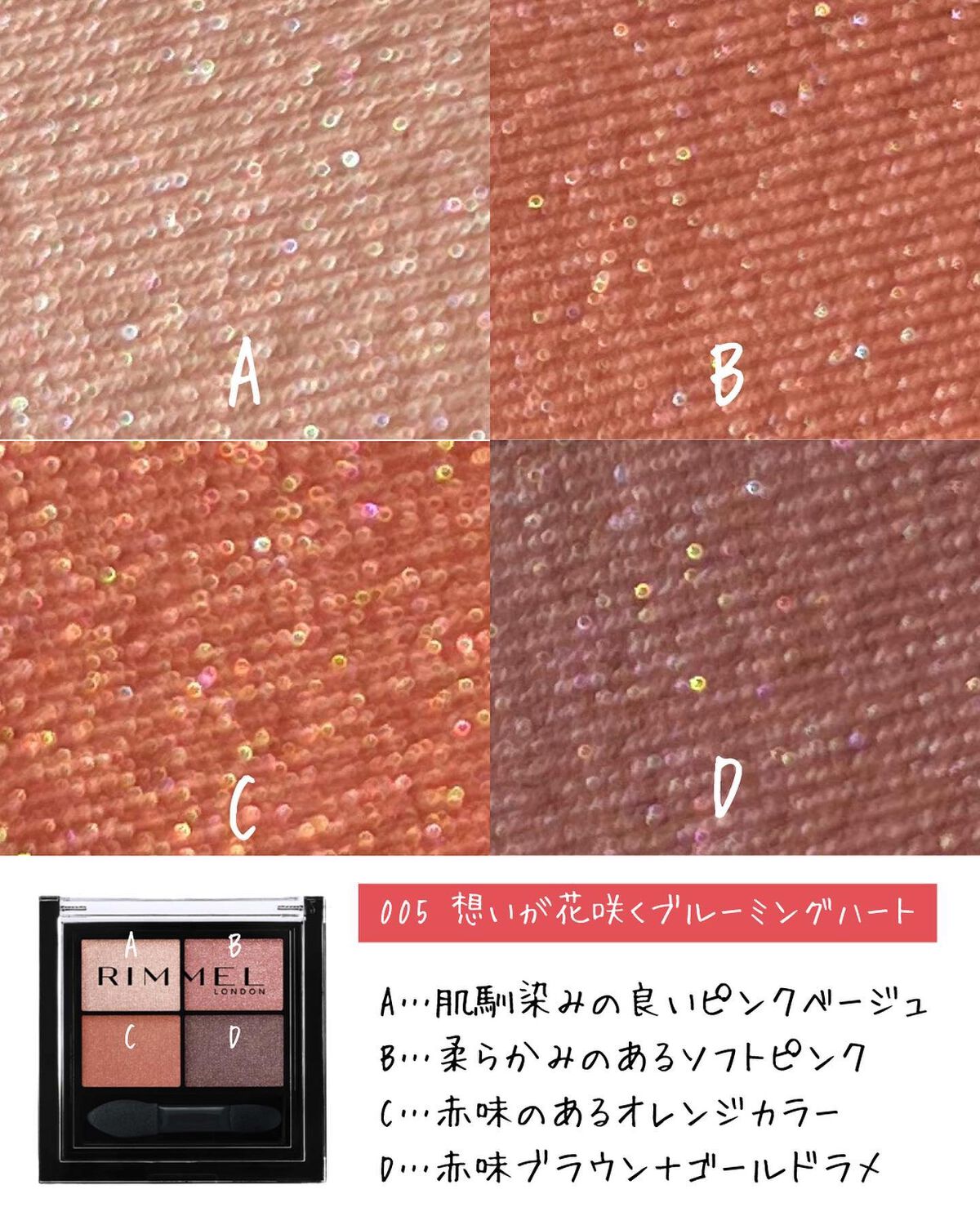 ワンダー エバー アイシャドウ/リンメル ロンドン/アイシャドウパレットを使ったクチコミ(4枚目)