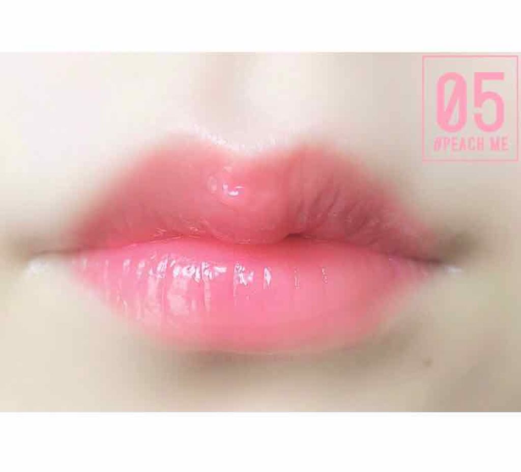 ジューシーラスティングティント/rom&nd/リップティントを使ったクチコミ（2枚目）