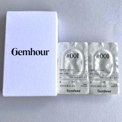 Number Series/Gemhour lens/カラーコンタクトレンズを使ったクチコミ(6枚目)