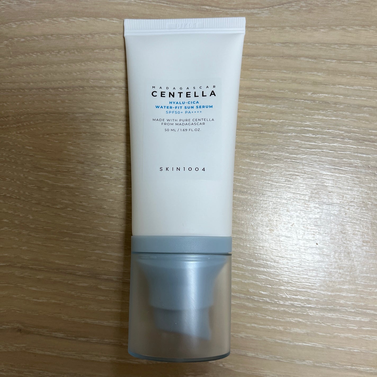 ヒアルーシカ ウォーターフィット サンセラム/SKIN1004/日焼け止めローションを使ったクチコミ(3枚目)