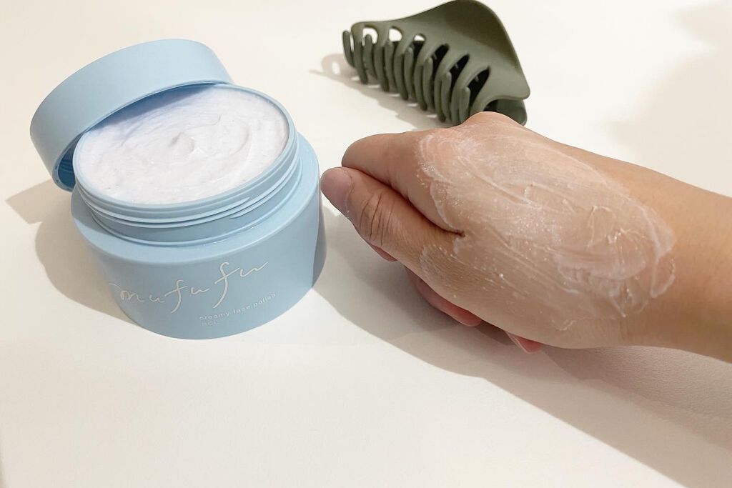 クリーミーフェイスポリッシュ/ムフフ/洗顔フォームを使ったクチコミ(4枚目)