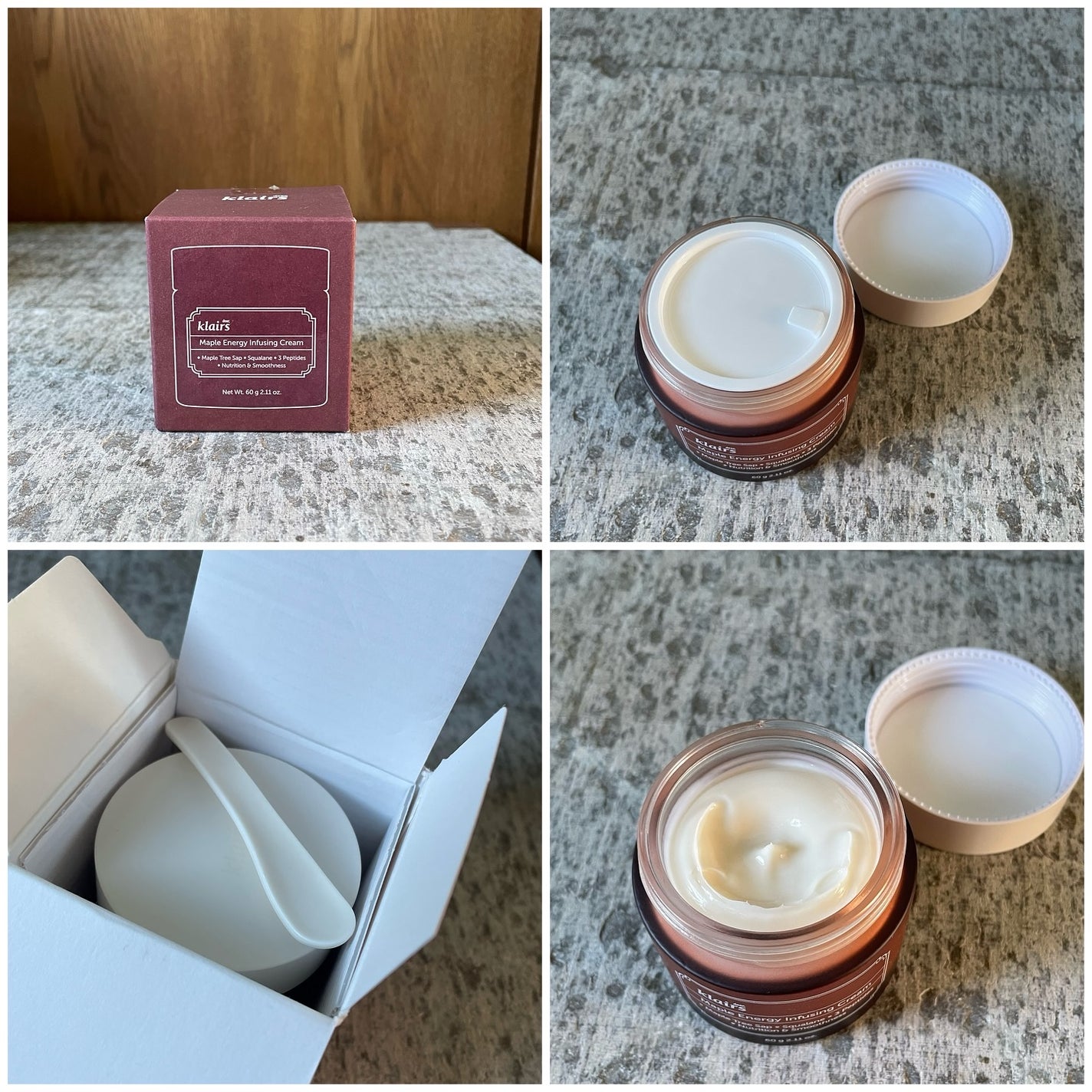メープルエナジーインフュージングクリーム/Klairs/フェイスクリームを使ったクチコミ(2枚目)