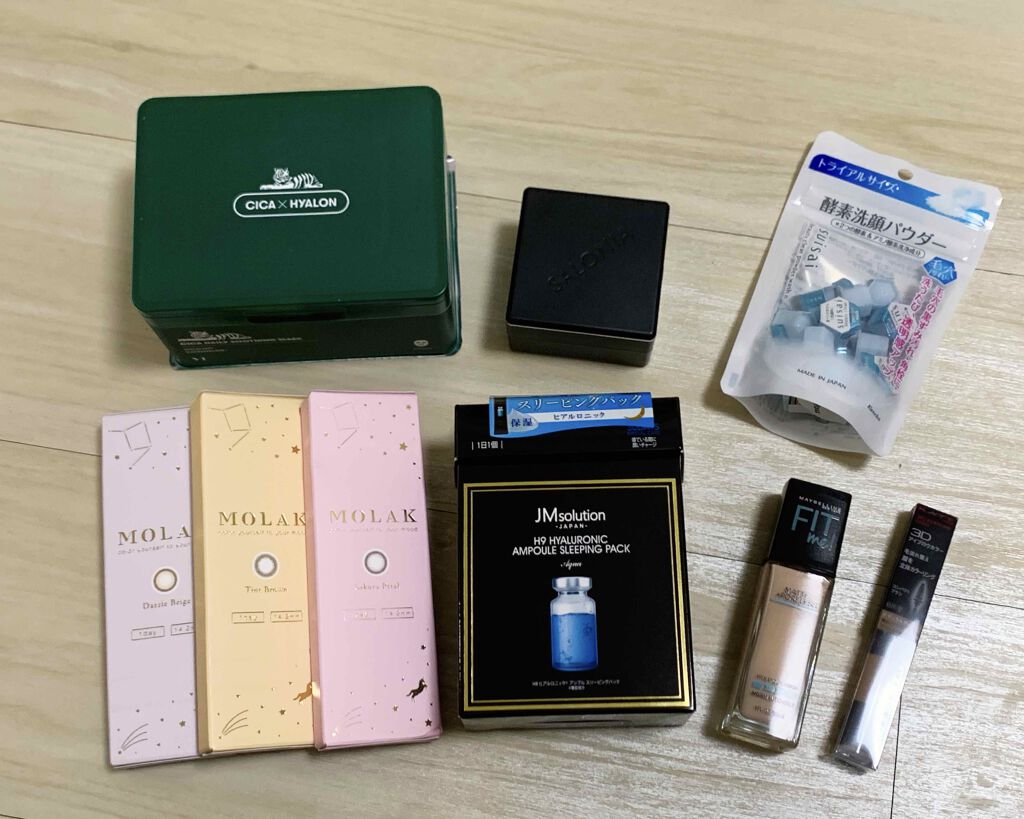 ここ最近の購入品

メイベリンのフィットミーの
ファンデーションの103が
廃盤だからって安売りされてて
500円だったからいっかーって買ったけど
自分の肌色に合ってて勝ち✨

カバー力と伸びの良さとつけ心地の良さに
鏡の前で一人歓喜

ケ