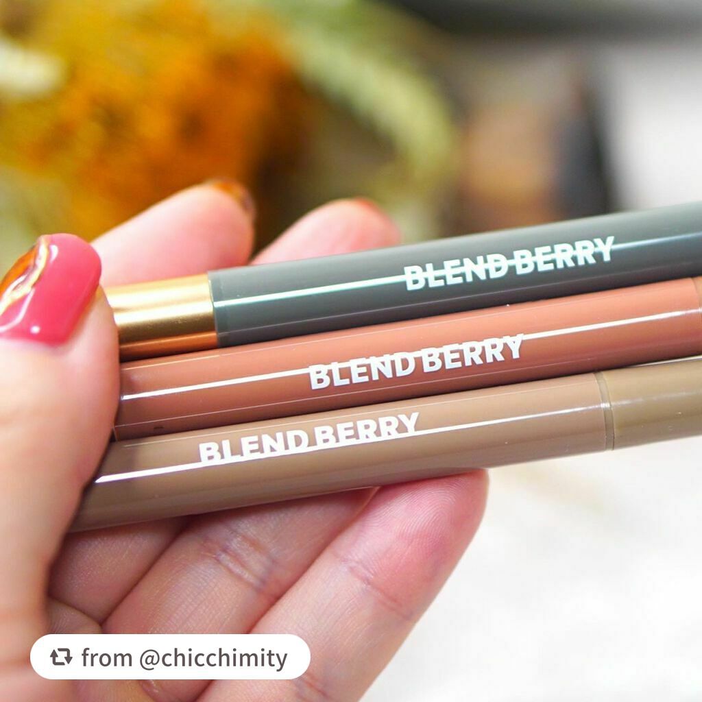 ニュアンスオン 3Dアイブロウ /BLEND BERRY/パウダーアイブロウを使ったクチコミ(9枚目)