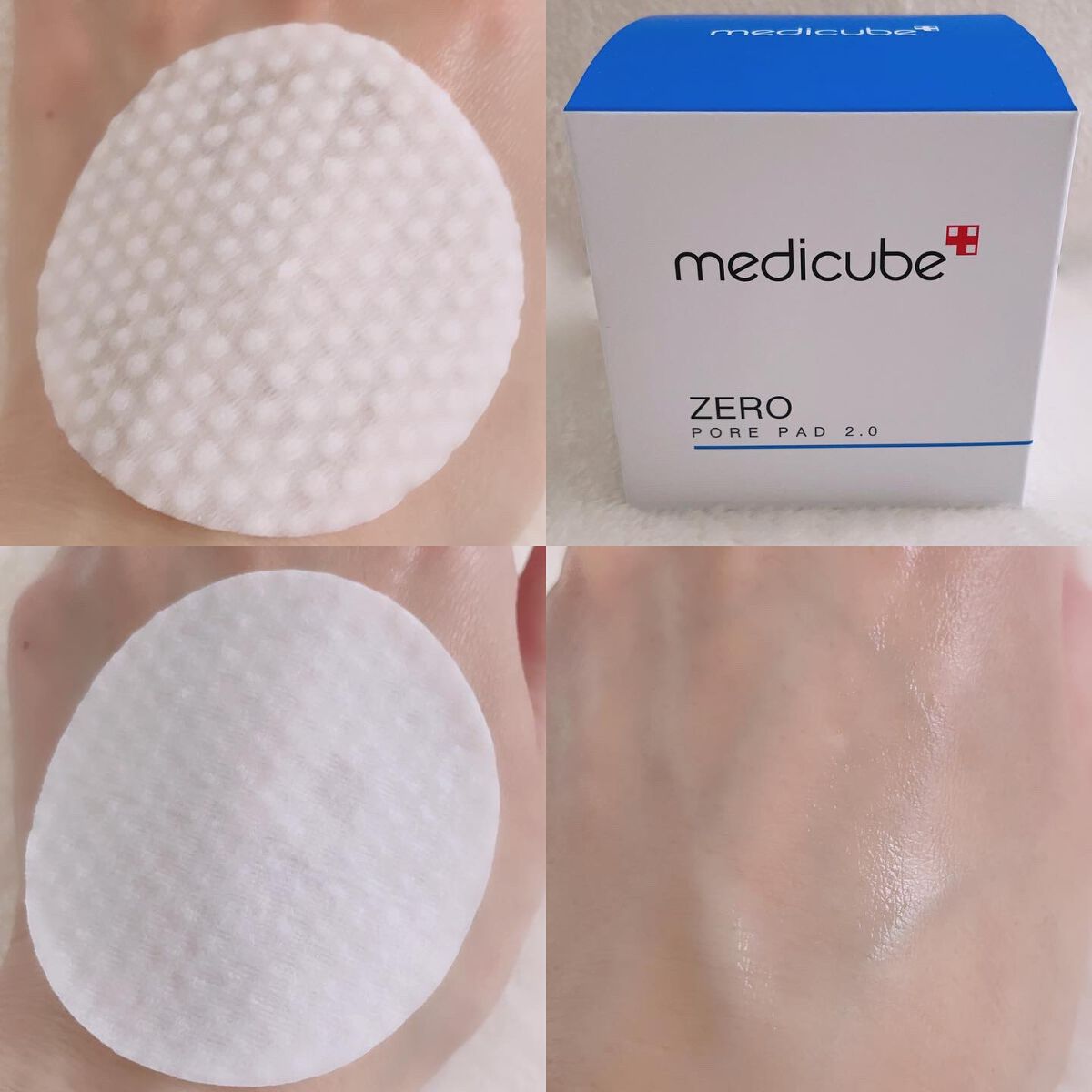 ゼロ毛穴パッド 2.0/MEDICUBE/トナーパッドを使ったクチコミ(3枚目)