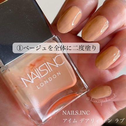 NAIL POLISH/nails inc./マニキュアを使ったクチコミ(2枚目)