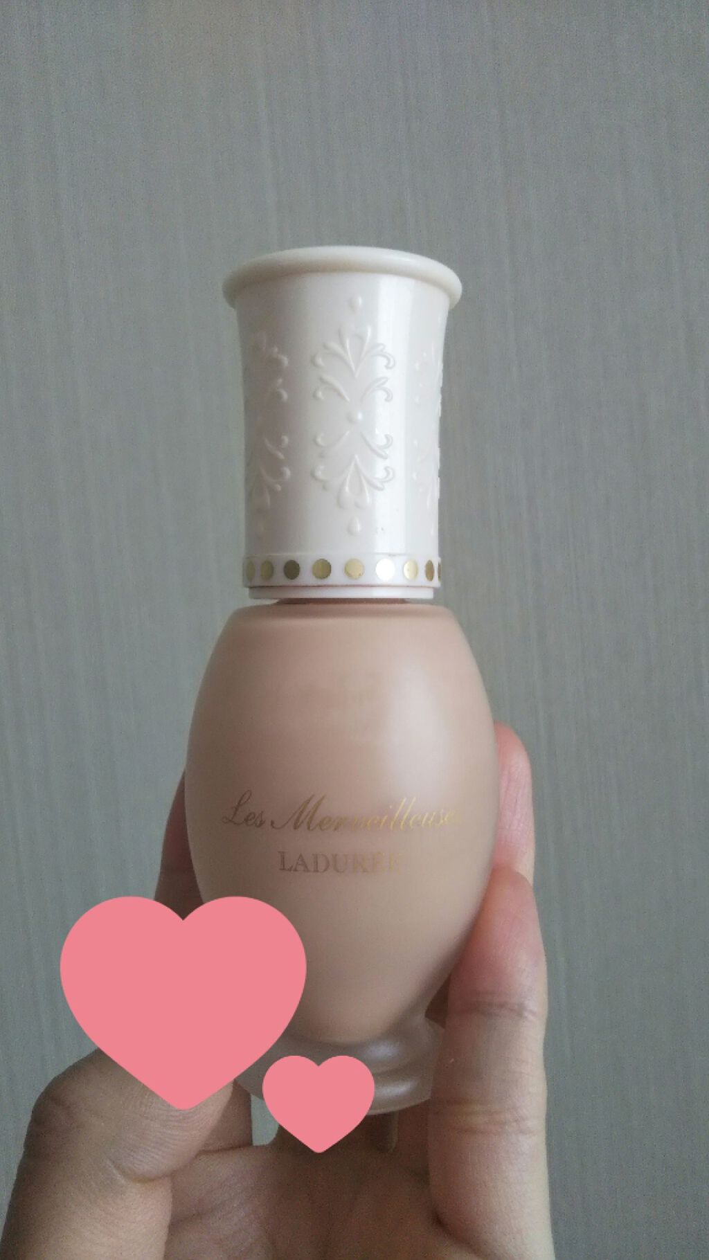 リクイド ファンデーション/レ・メルヴェイユーズ ラデュレ/リキッドファンデーションを使ったクチコミ(1枚目)