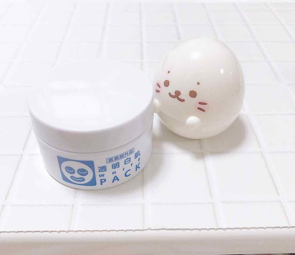 薬用ホワイトパックN/透明白肌/洗い流すパック・マスクを使ったクチコミ(1枚目)