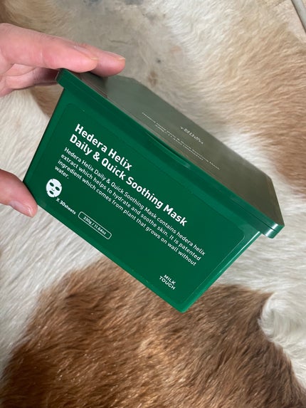 ヘデラヘリックス デイリー&クイック スージングマスク/Milk Touch/シートマスク・パックを使ったクチコミ(1枚目)
