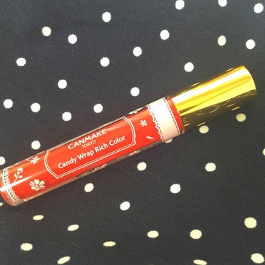 👅"Red lip gloss"👅

キャンメイク キャンディラップリッチカラー 02  (580円)

・発色◎ ・コスパ◎

「今日は赤の気分！❤️」

なんてことありませんか？？
この前買った赤リ