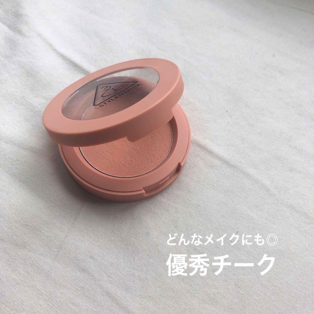 3CE フェイスブラッシュ/3CE/パウダーチークを使ったクチコミ(1枚目)