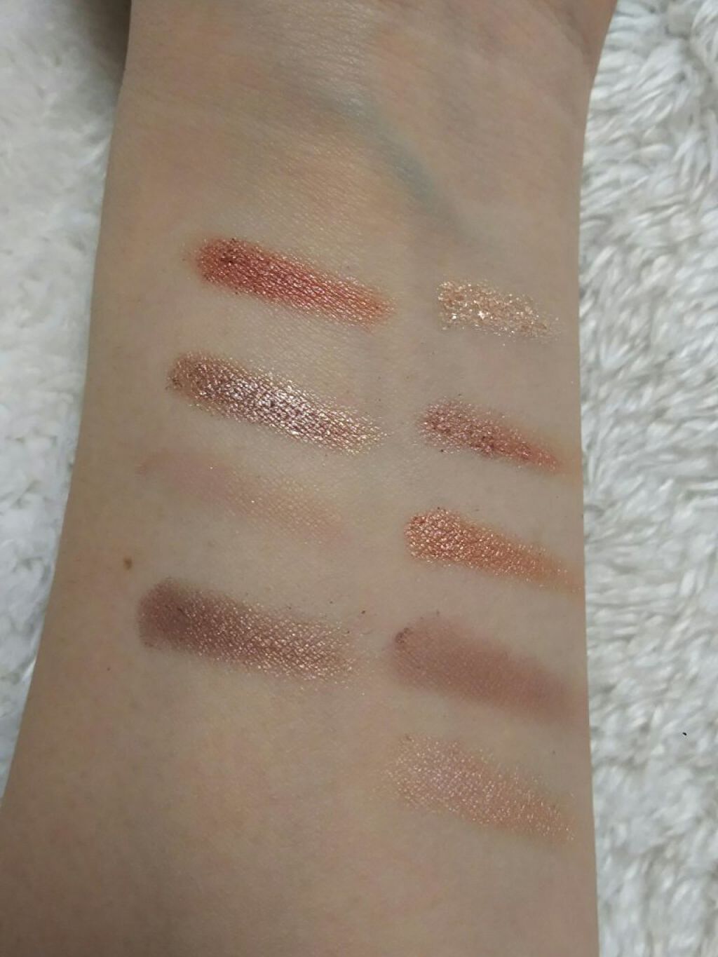 UR GLAM BLOOMING EYE COLOR PALETTE/U R GLAM/アイシャドウパレットを使ったクチコミ(5枚目)