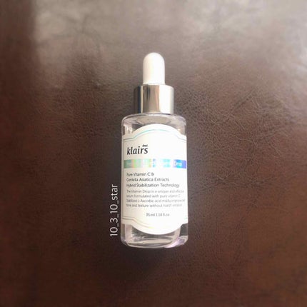 フレッシュリージュースドビタミンドロップ(35ml)/Klairs/美容液を使ったクチコミ(1枚目)