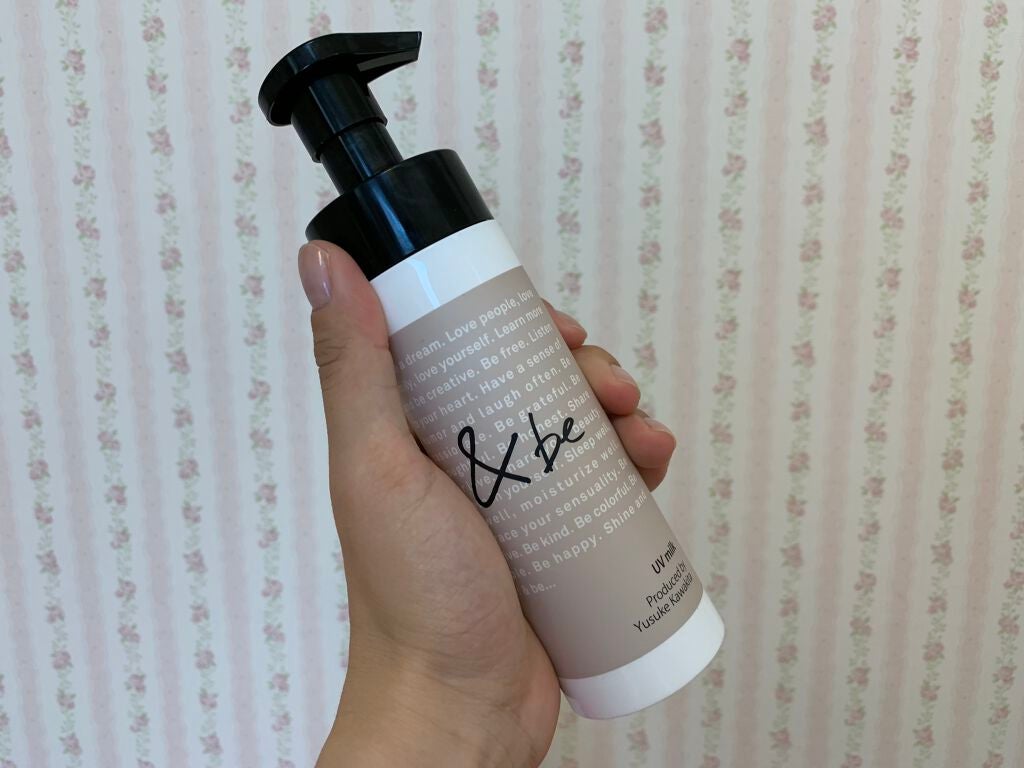 UVミルク/&be/日焼け止め・UVケアを使ったクチコミ(1枚目)