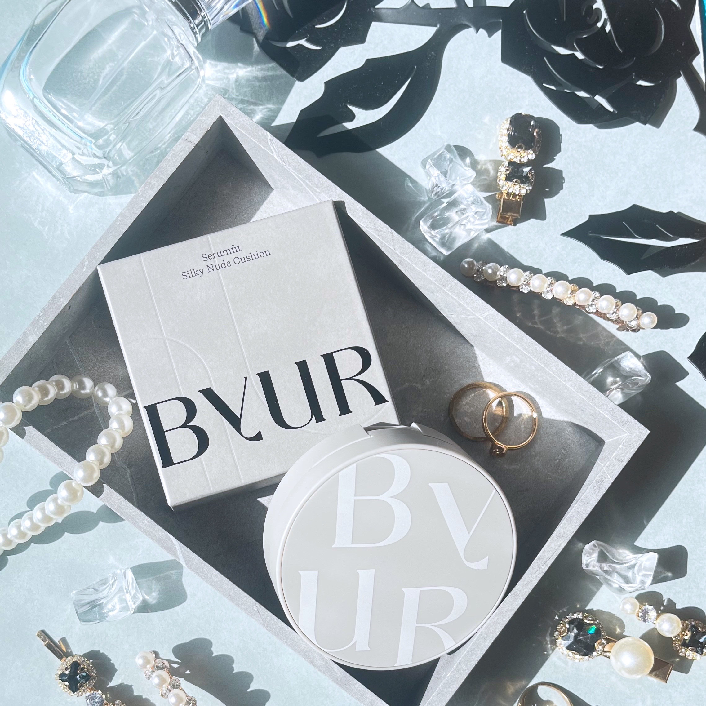 セラムフィット シルキーヌードクッション/ByUR/クッションファンデーションを使ったクチコミ（1枚目）