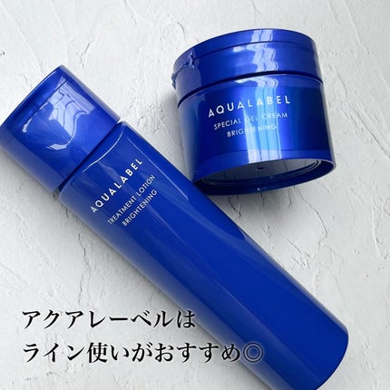 スペシャルジェルクリーム EX (ブライトニング) /アクアレーベル/オールインワン化粧品を使ったクチコミ(4枚目)
