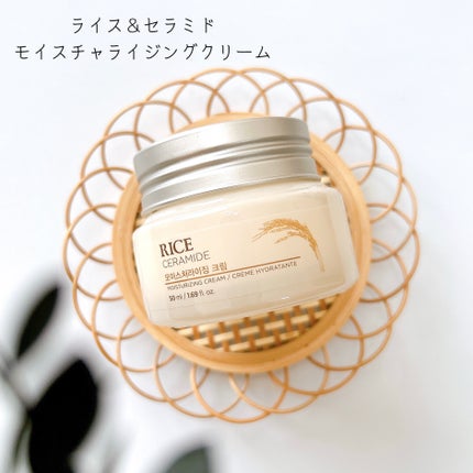 ライスセラミド モイスチャーライジング シリーズ/THE FACE SHOP/フェイスクリームを使ったクチコミ(1枚目)