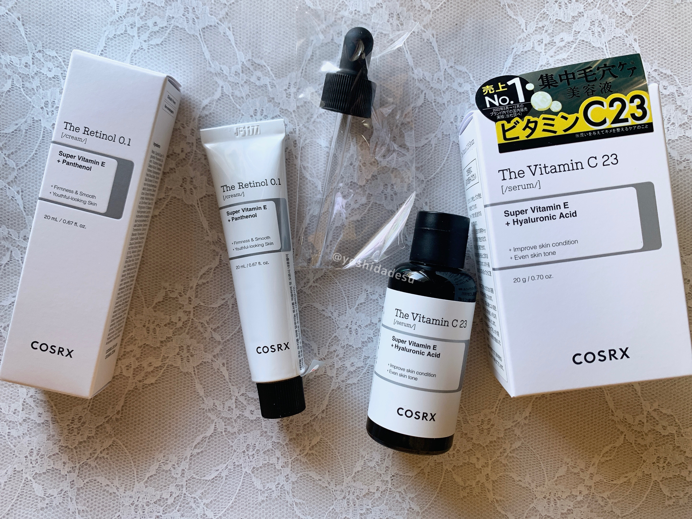 RXザ・レチノール0.1クリーム/COSRX/フェイスクリームを使ったクチコミ（1枚目）