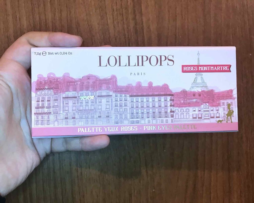 ロリポップス アイパレット ローズモンマルトル/ときわ商会/アイシャドウパレットを使ったクチコミ(1枚目)