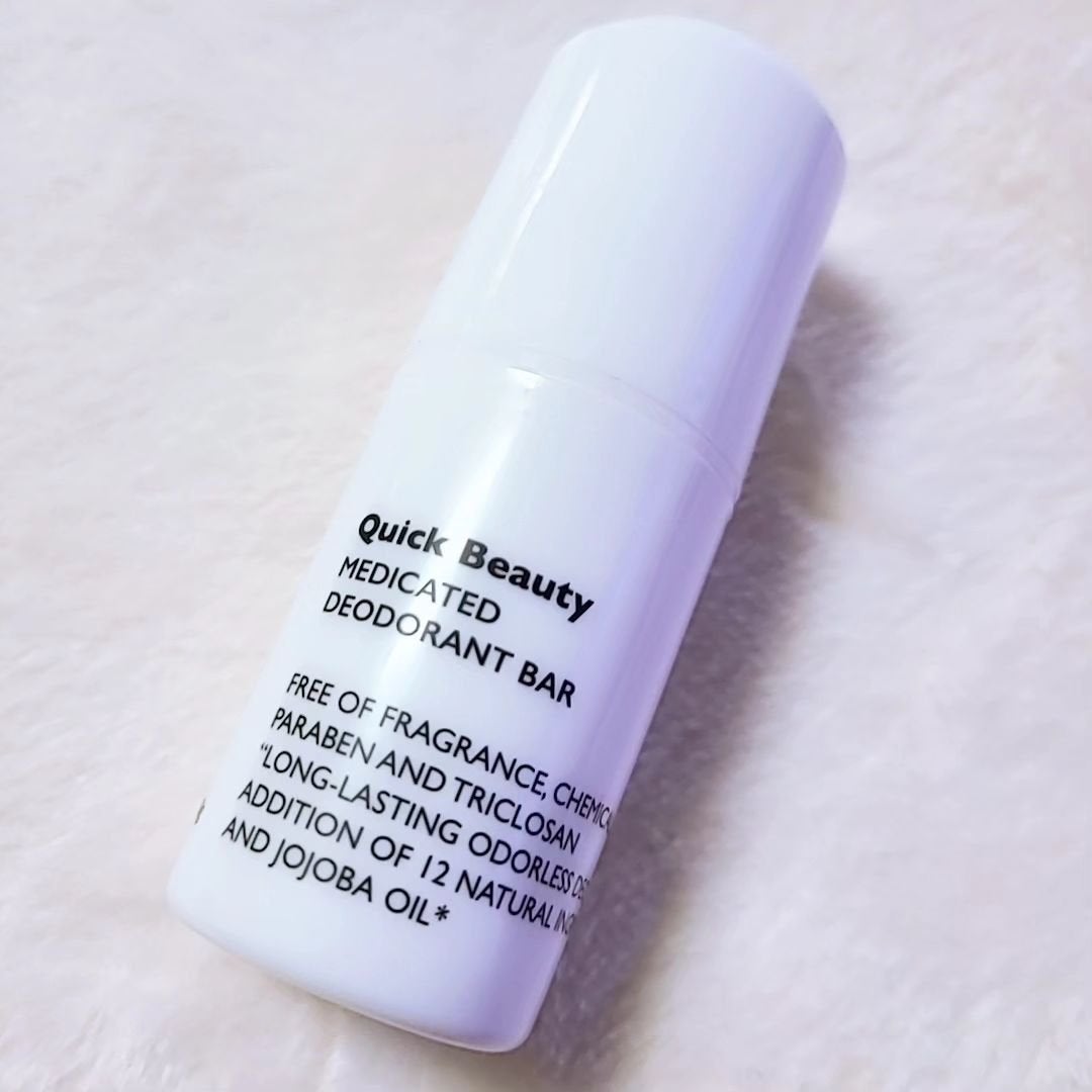 QB 薬用デオドラントバー 40C/クイックビューティー/デオドラント・制汗剤を使ったクチコミ(3枚目)