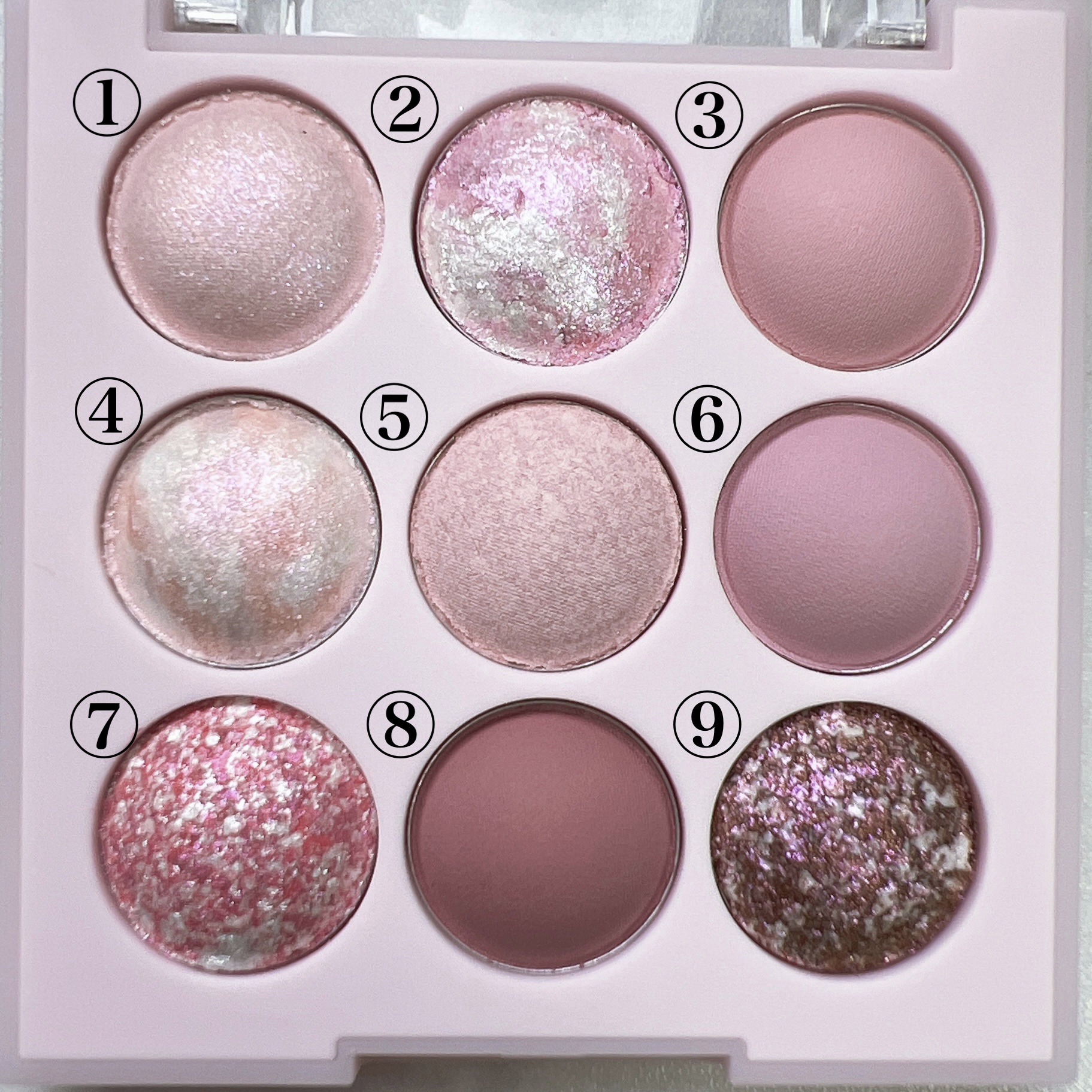 シャドウパレット/dasique/アイシャドウパレットを使ったクチコミ（3枚目）