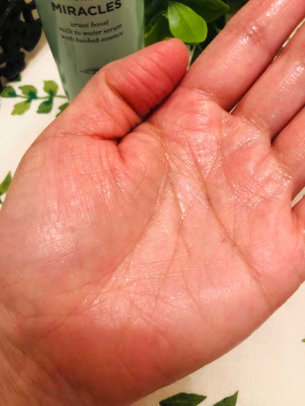 ミラクルズ うるおいブーストミルクウォーターセラム/パンテーン/アウトバストリートメントを使ったクチコミ(3枚目)