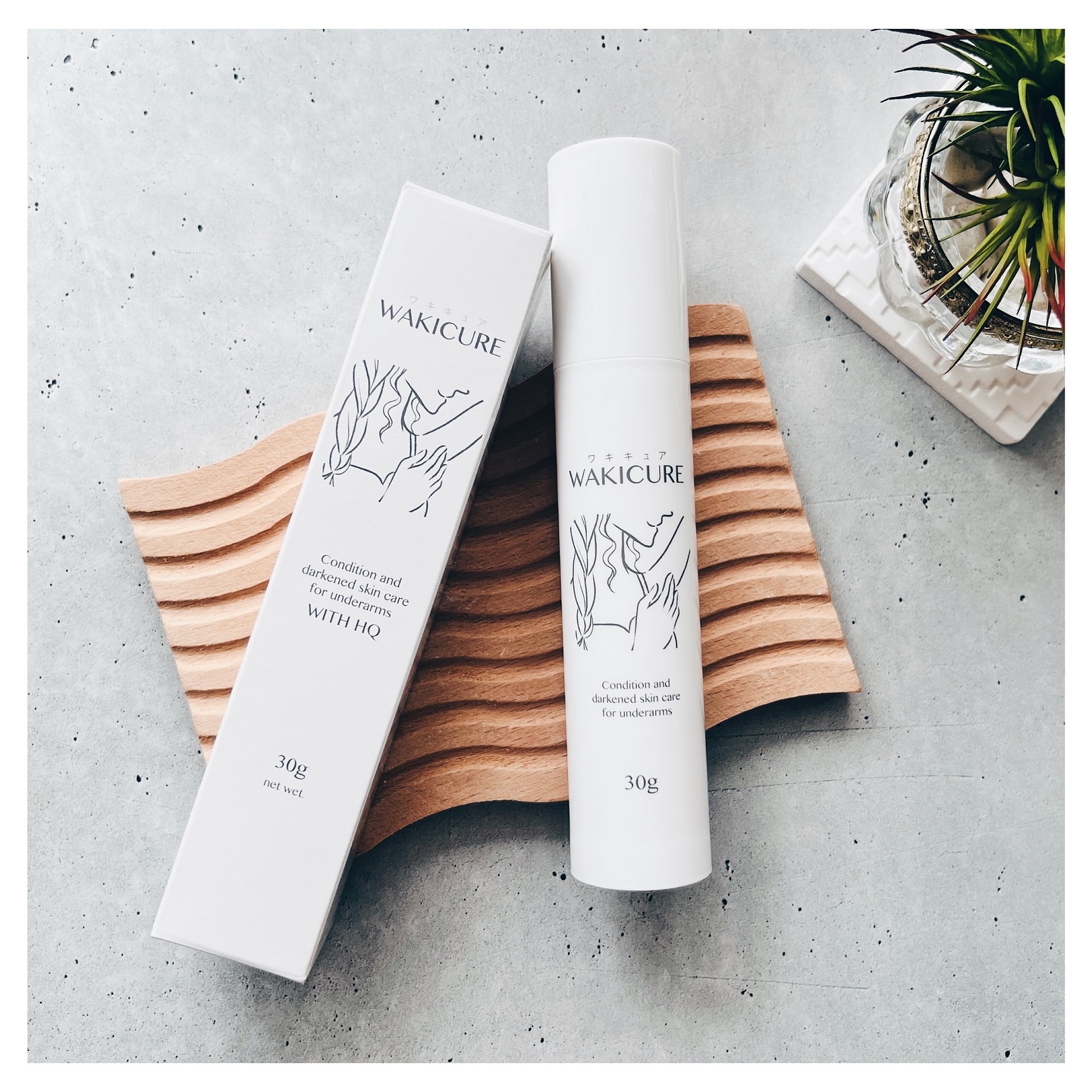 ワキキュア/CR-lab(シーアール・ラボ)/デオドラント・制汗剤を使ったクチコミ（2枚目）