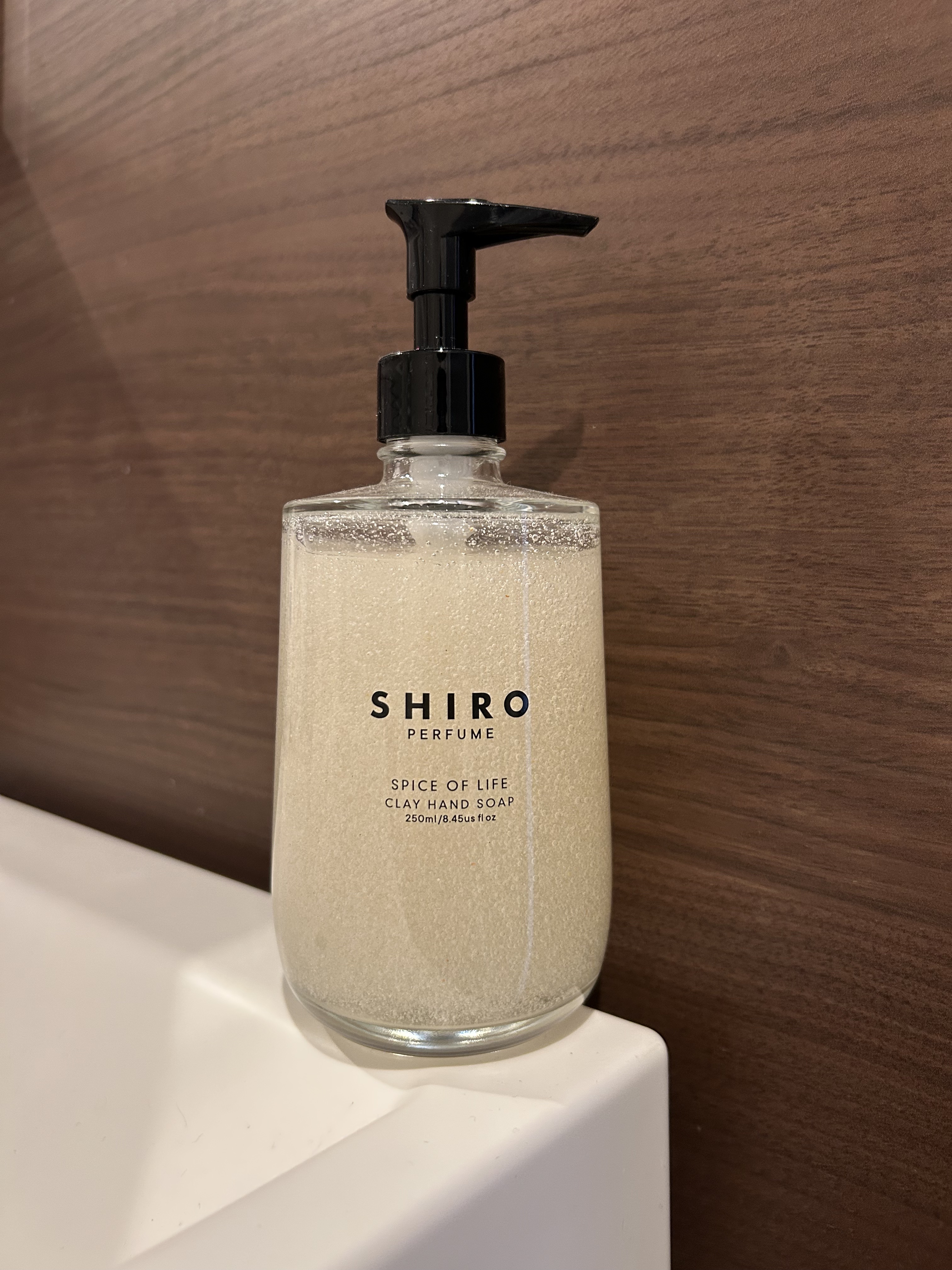 SHIRO SPICE OF LIFE クレイハンドソープ＆ホワイトティー柔軟剤 SHIRO SPICE OF LIFE クレイハンドソープ＆ホワイトティー柔軟剤
