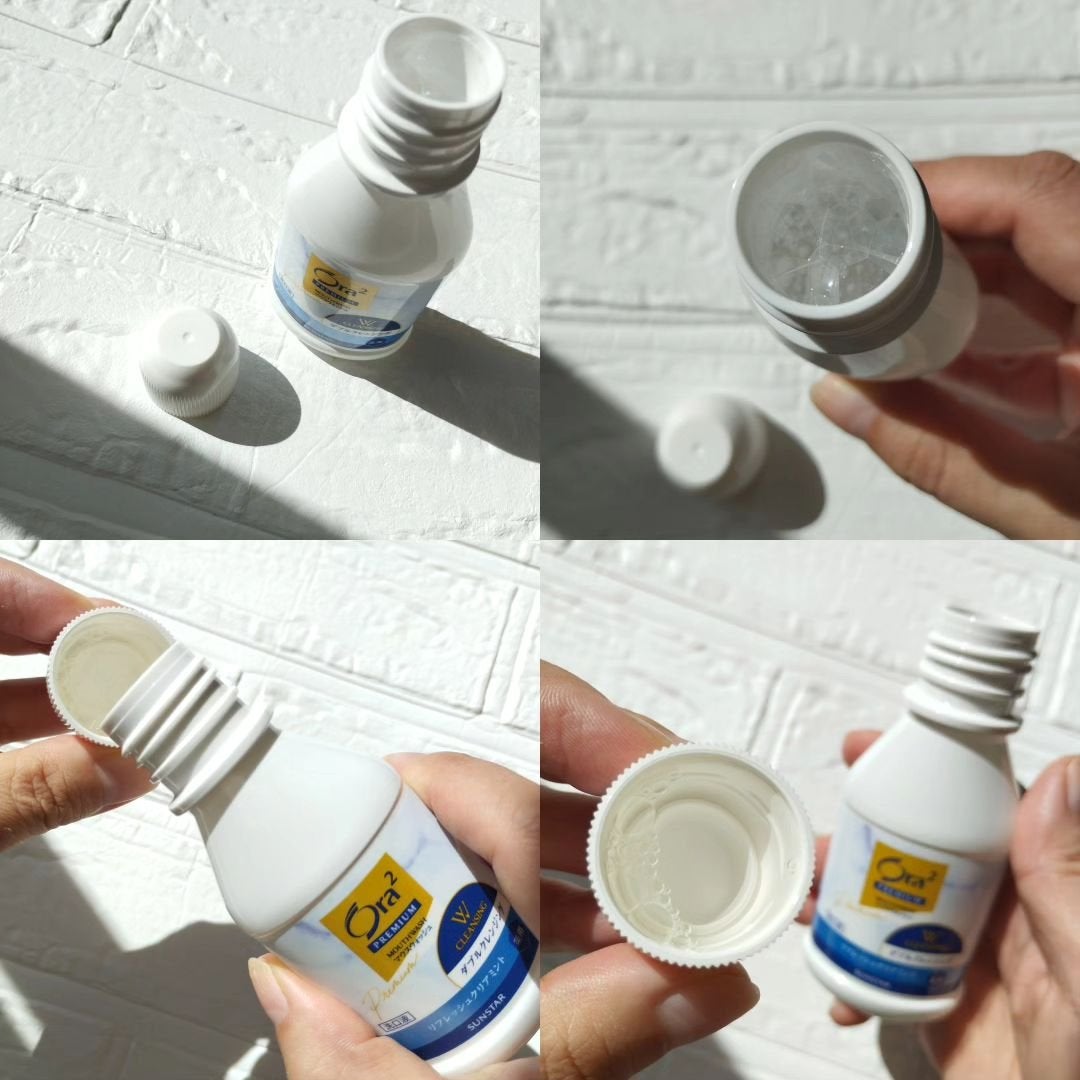 オーラツープレミアム マウスウォッシュ ダブルクレンジング リフレッシュクリアミント/オーラツー/マウスウォッシュ・スプレーを使ったクチコミ(2枚目)