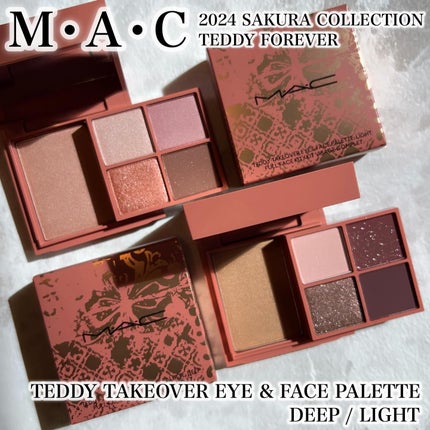 テディ テイクオーバー アイ & フェイスパレット/M・A・C/アイシャドウパレットを使ったクチコミ(1枚目)