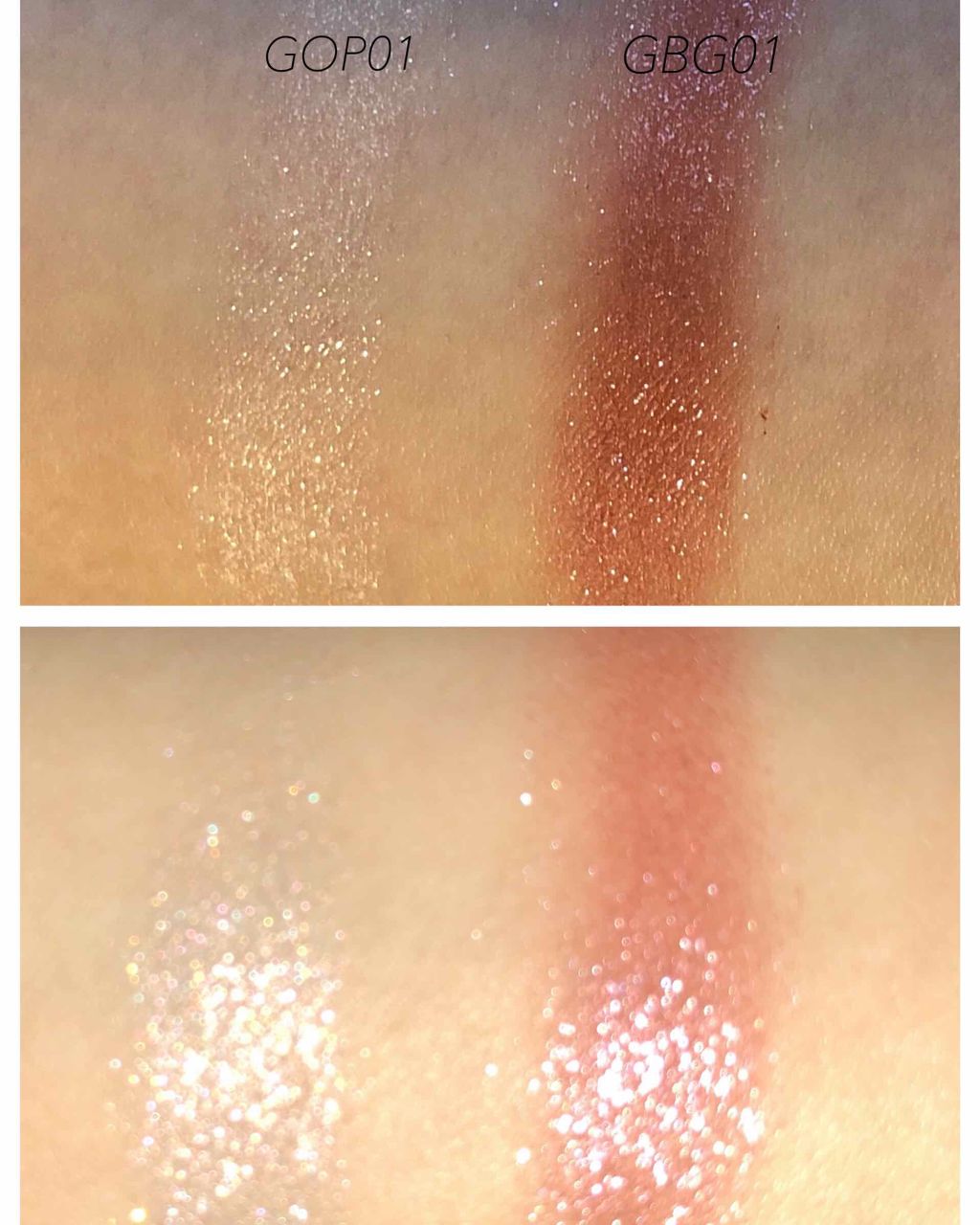 グリッタープリズム シャドウ/MISSHA/グリッターを使ったクチコミ（3枚目）