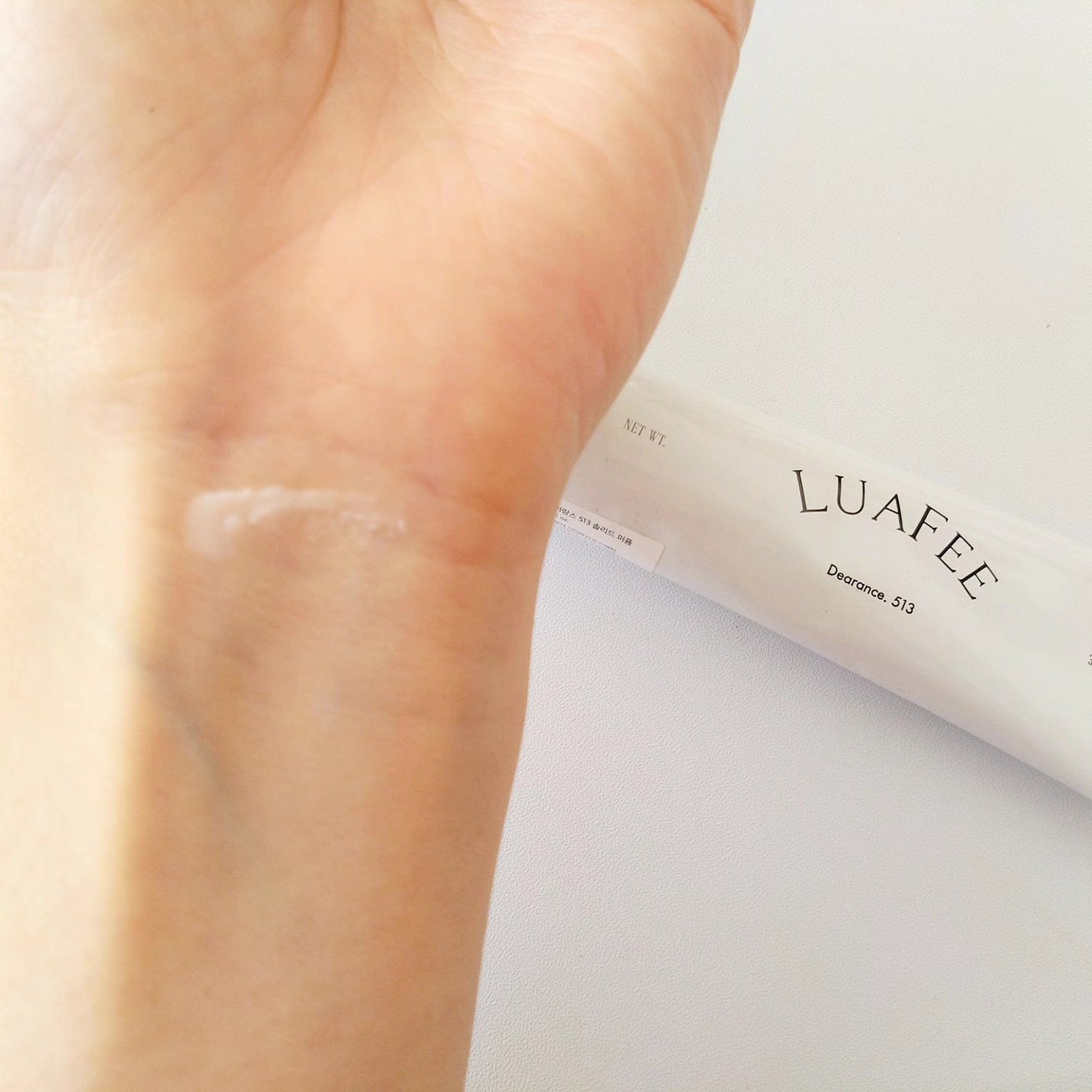 ソリッド パフューム ホワイトアプリコット/LUAFEE/練り香水を使ったクチコミ(3枚目)