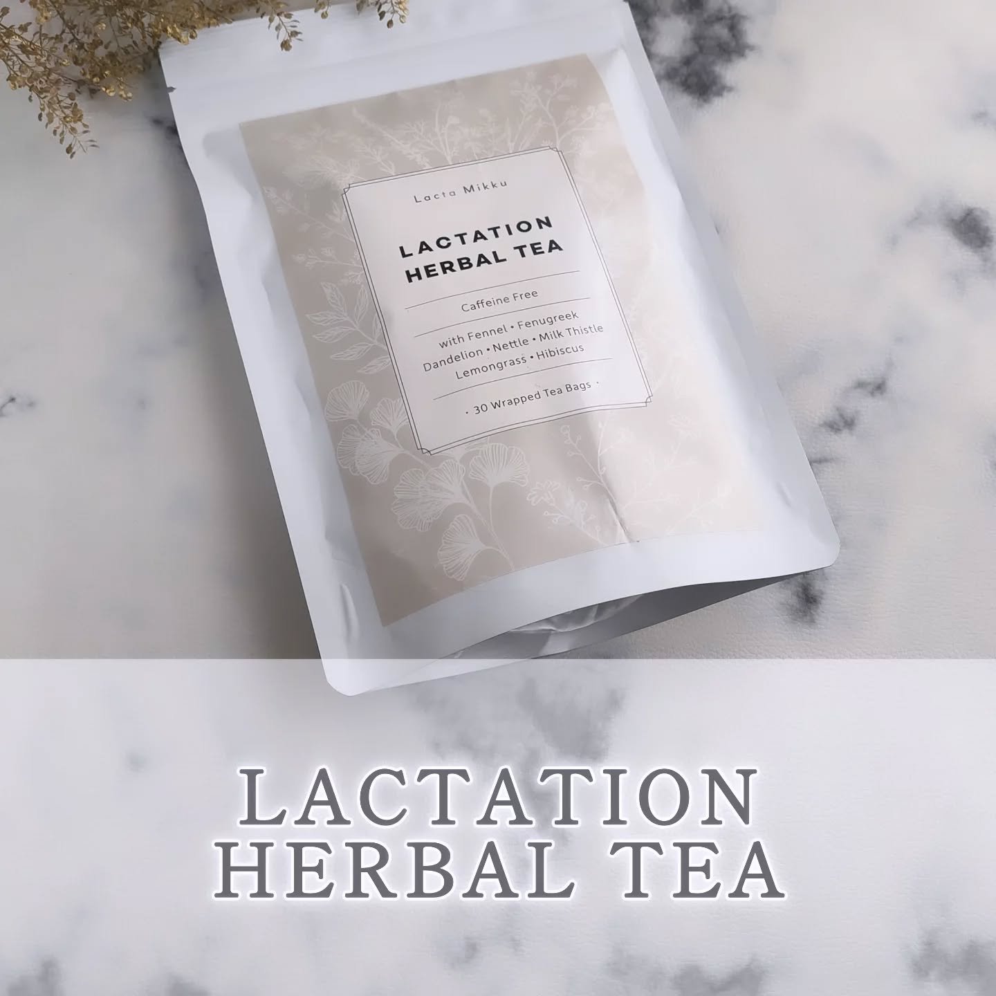 LACTATION HERBAL TEA/Lacta Mikku/その他ドリンクを使ったクチコミ（1枚目）