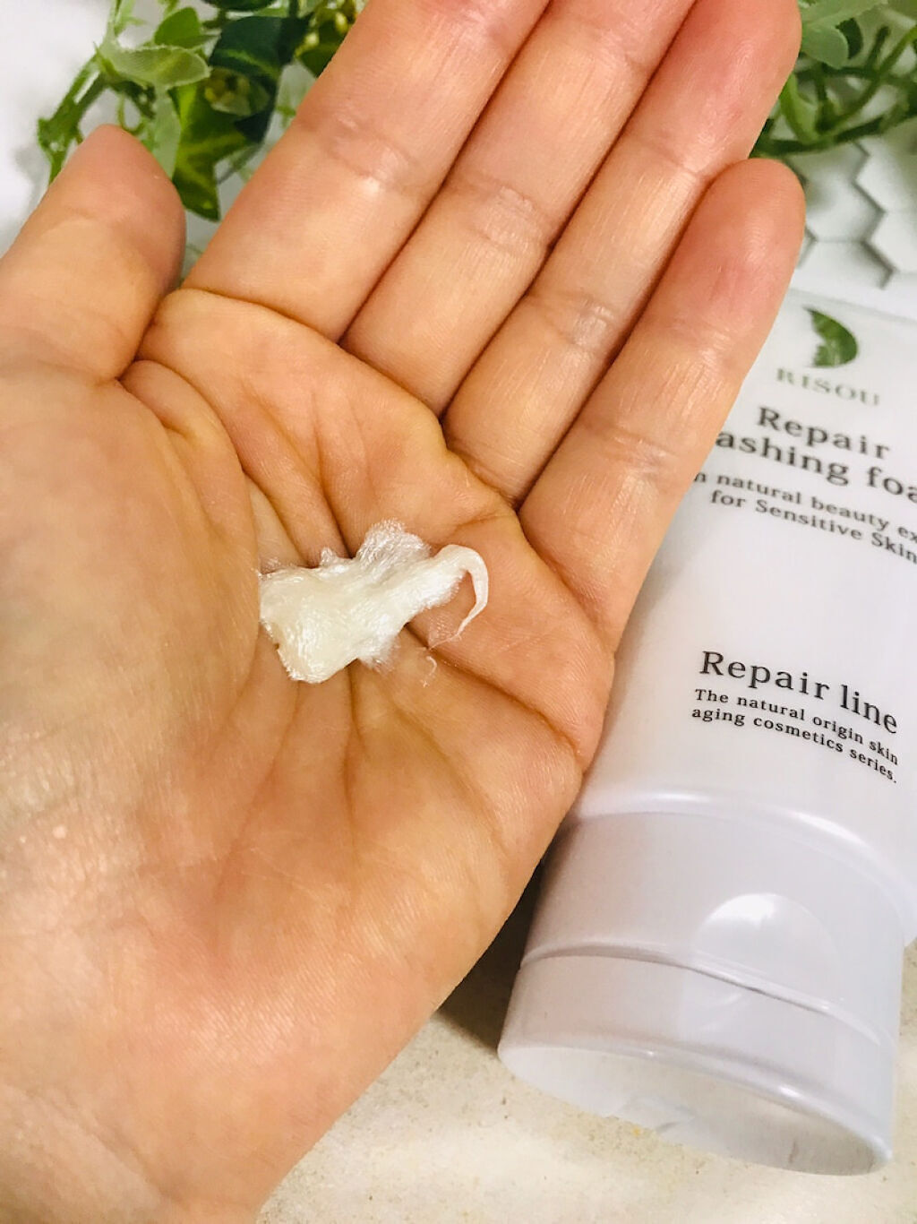 リペア洗顔フォーム/リソウコーポレーション/洗顔フォームを使ったクチコミ（1枚目）