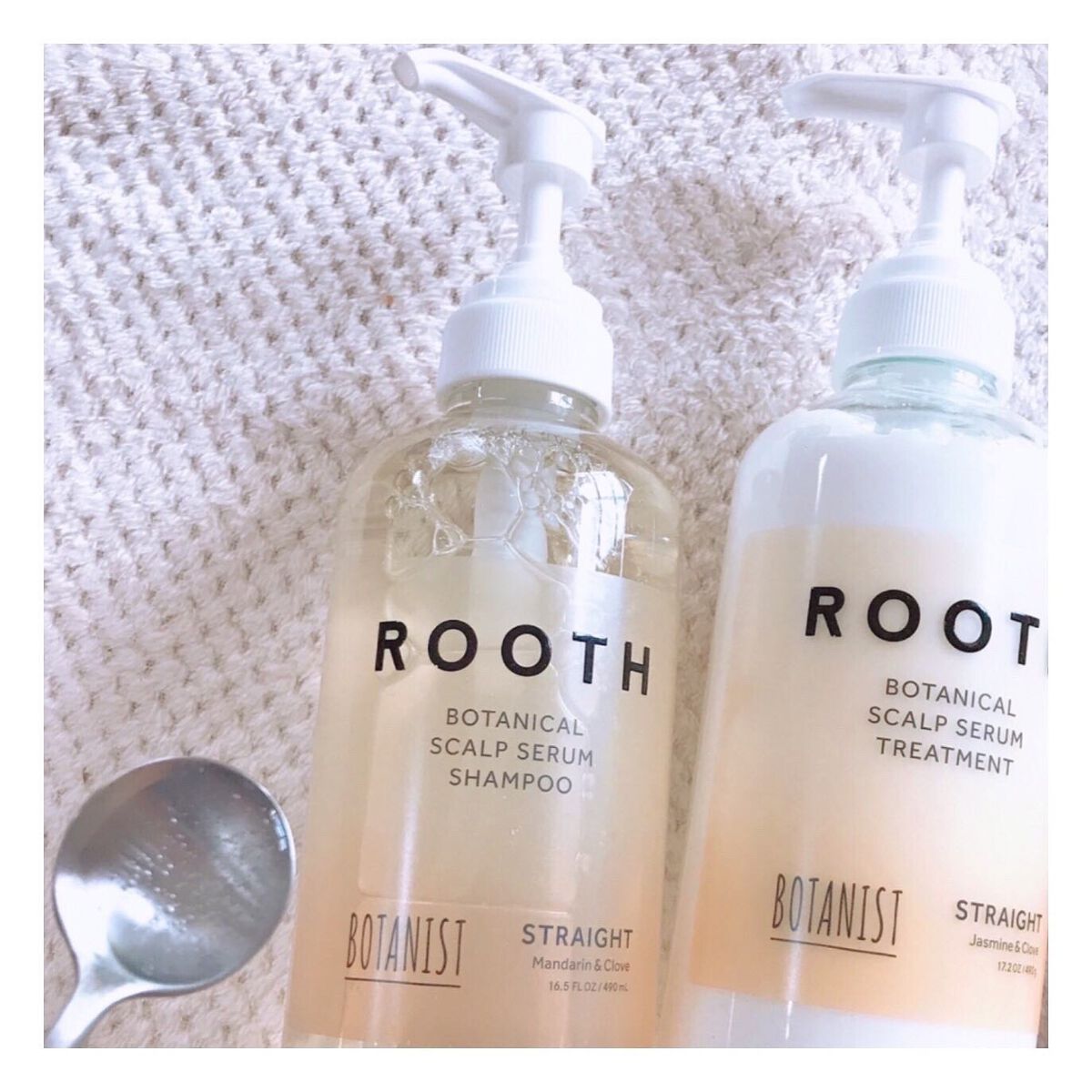 ルース ボタニカルスカルプセラム シャンプー・トリートメント(ストレート)/BOTANIST/市販シャンプーを使ったクチコミ(2枚目)
