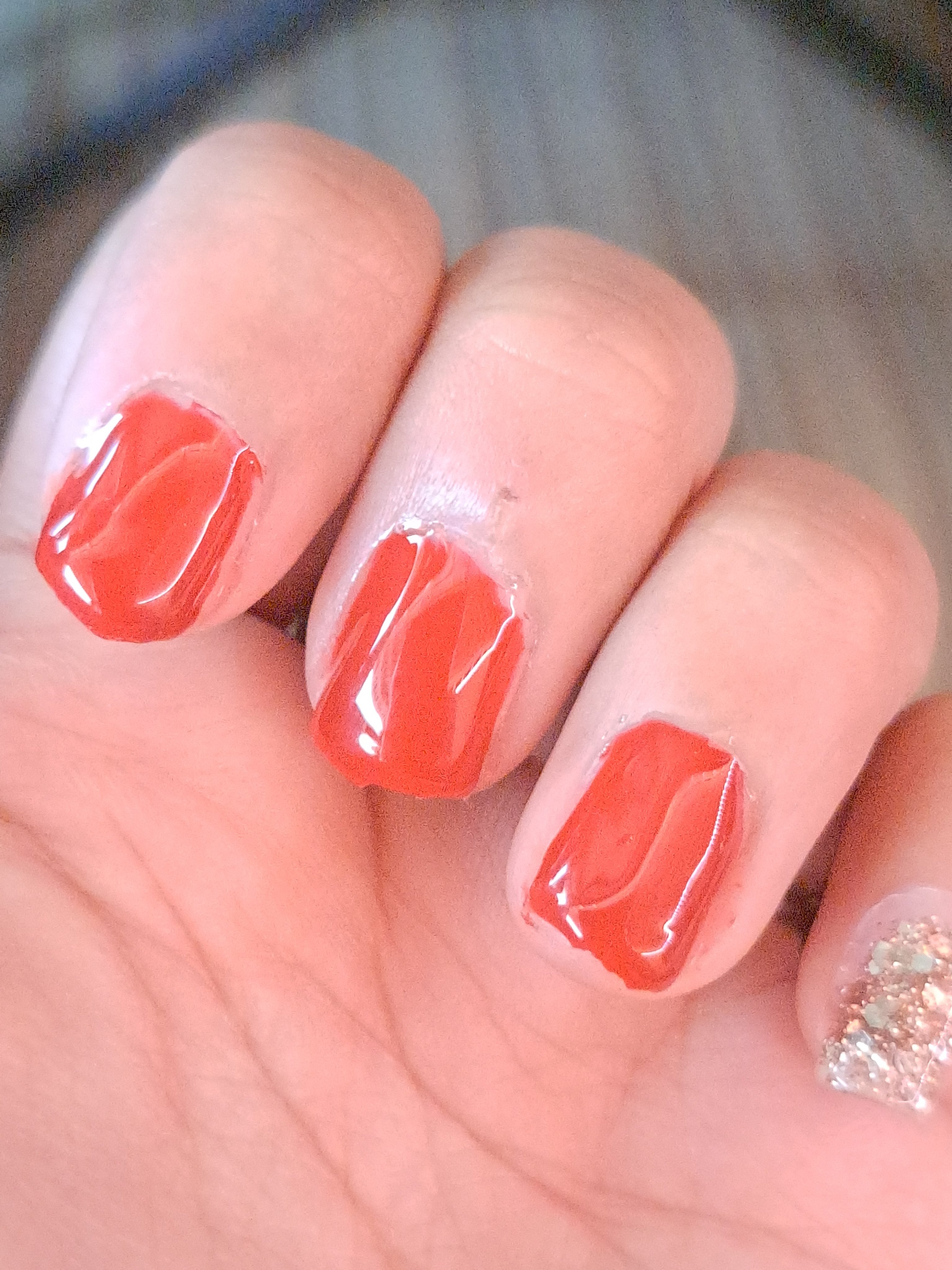 ジェルネイル（ライト対応）/セリア/ジェルネイルを使ったクチコミ（1枚目）