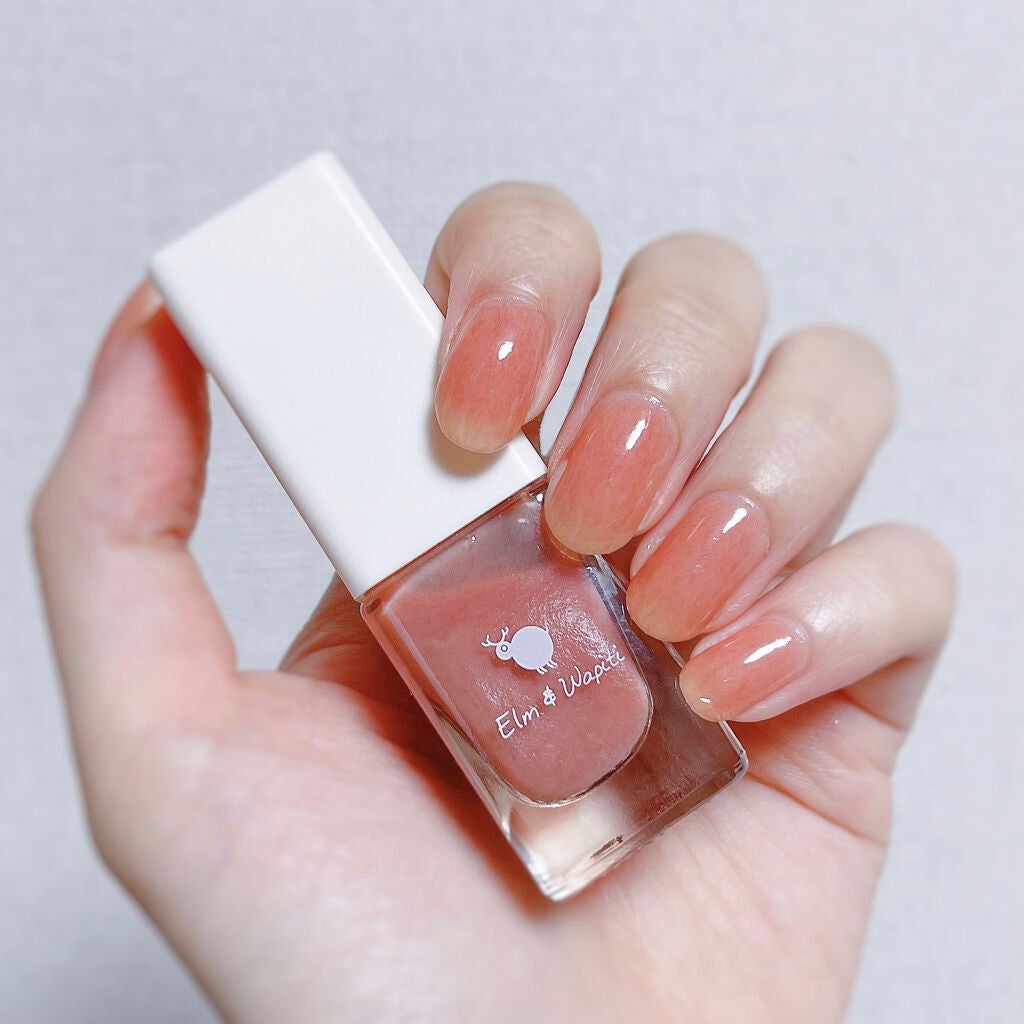 フラッフィーネイル/elm&wapiti/マニキュアを使ったクチコミ(3枚目)