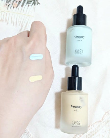 ヴィーガン カラーファンデーション/Veauty by THE_B/リキッドファンデーションを使ったクチコミ(5枚目)