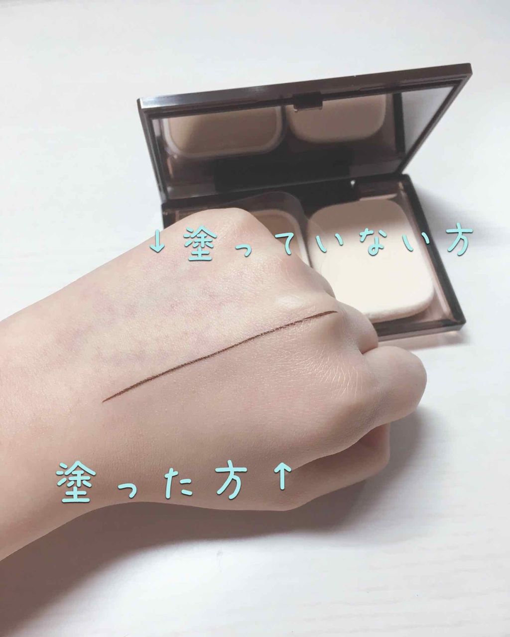 くずれにくい きれいな素肌質感パウダーファンデーション/プリマヴィスタ/パウダーファンデーションを使ったクチコミ(3枚目)