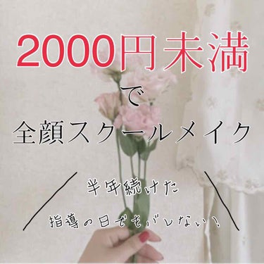 お久しぶりです〜

受験勉強に毎日追われてるha.と申します🙇‍♀️

今日は自称進学校(監獄)に通っているブス代表である私のスクールメイクです🥺💖

身だしなみ指導、多すぎ！！！！！！！！
な私の学校