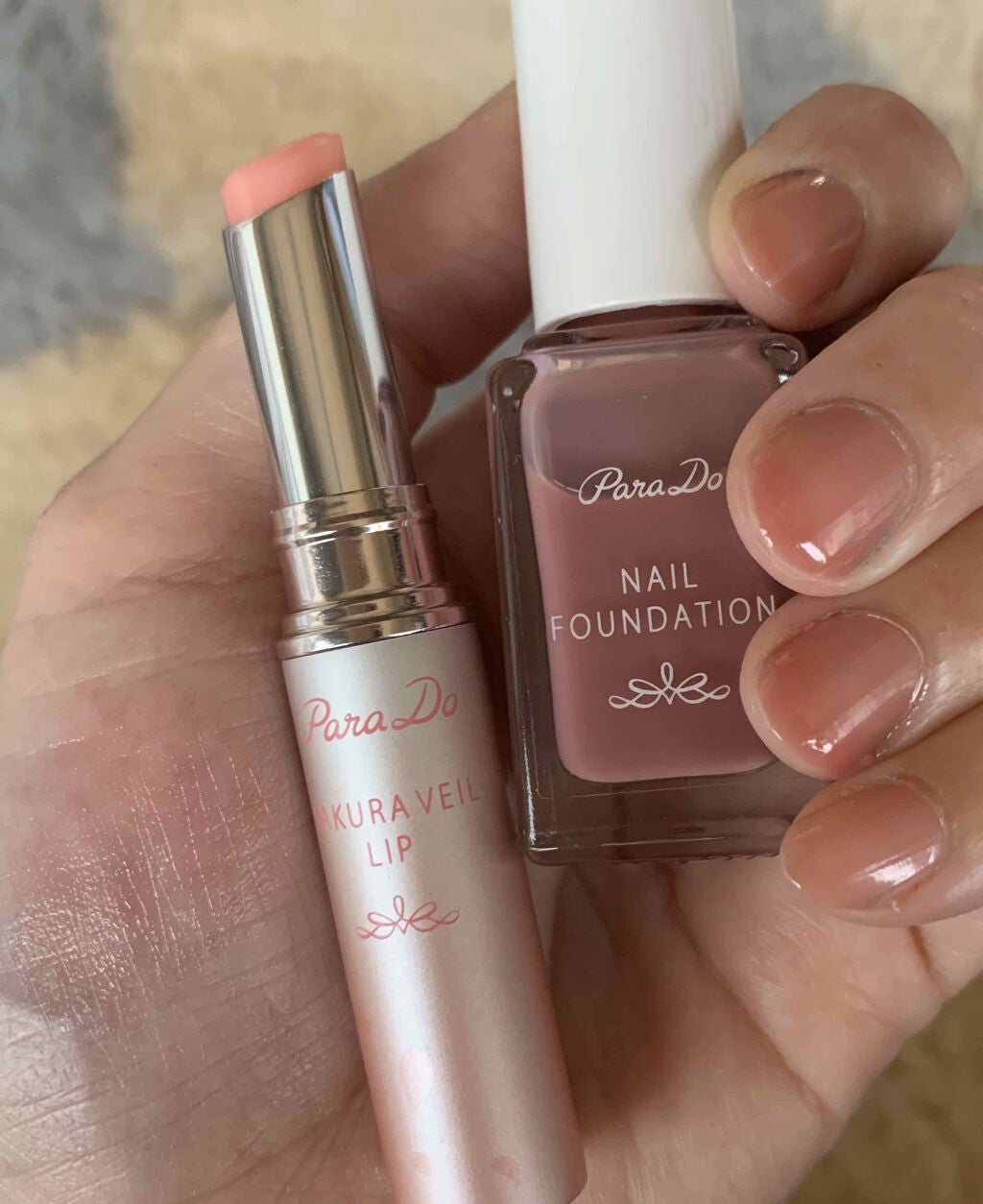 サクラヴェールリップ/パラドゥ/リップクリームを使ったクチコミ(4枚目)