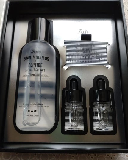 スネイルムチン95+ペプチドフェイシャルエッセンス/JUMISO/美容液を使ったクチコミ(2枚目)