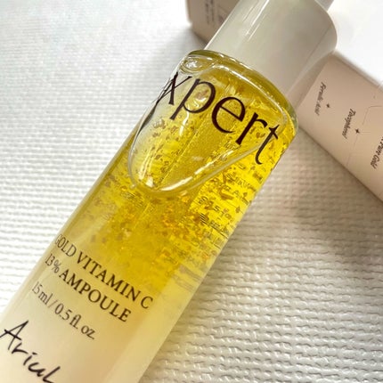 ゴールドビタミンC13%アンプル/Ariul/美容液を使ったクチコミ(5枚目)