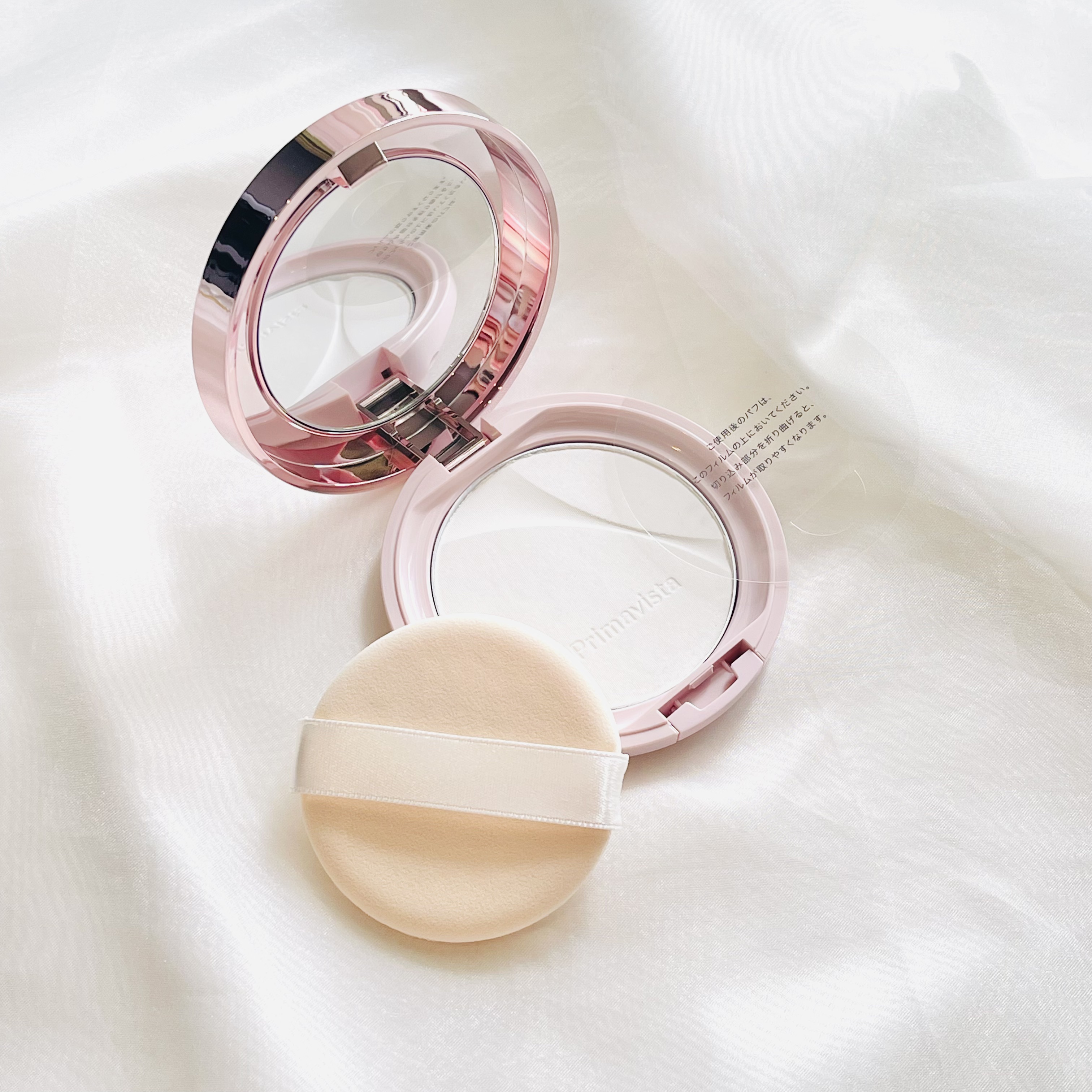 プリマヴィスタ シルキーラスティング プレスト レフィル シアーベージュ（レフィル）9g/プリマヴィスタ/プレストパウダーを使ったクチコミ（1枚目）