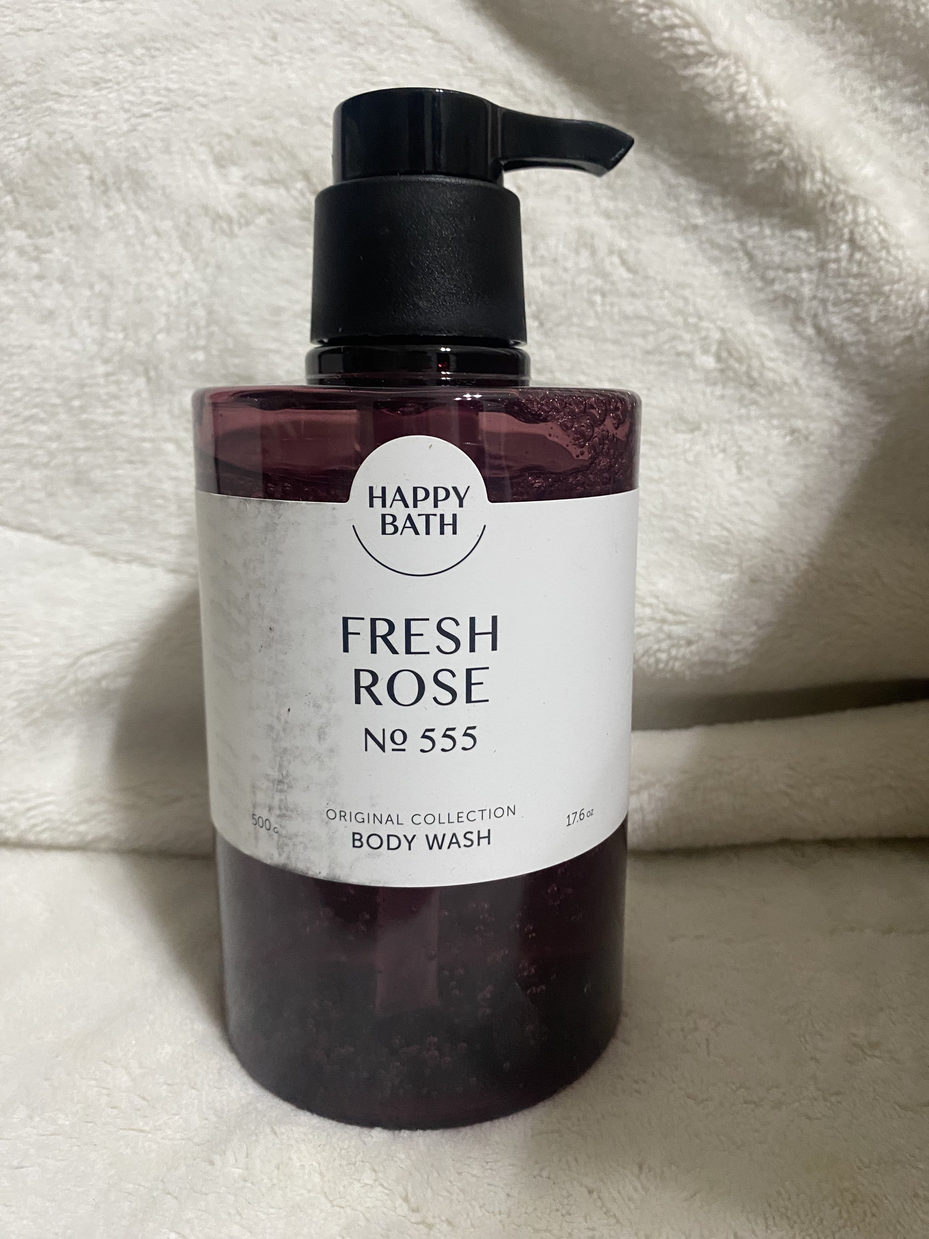 オリジナルコレクション ボディウォッシュ フレッシュローズ/HAPPY BATH/ボディソープを使ったクチコミ（1枚目）