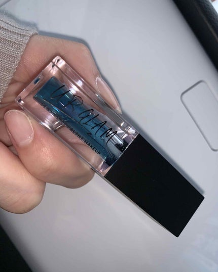UR GLAM LIP OIL ターコイズブルー/U R GLAM/リップグロスを使ったクチコミ(1枚目)