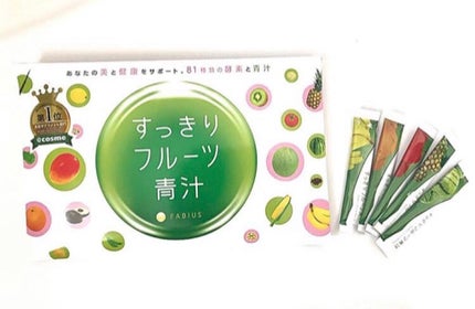 すっきりフルーツ青汁/FABIUS/青汁を使ったクチコミ(1枚目)
