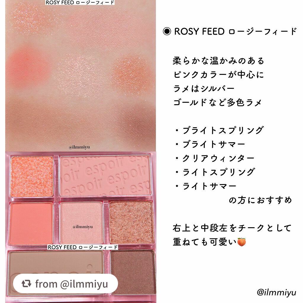 リアルアイパレット/espoir/マルチパレットを使ったクチコミ(2枚目)