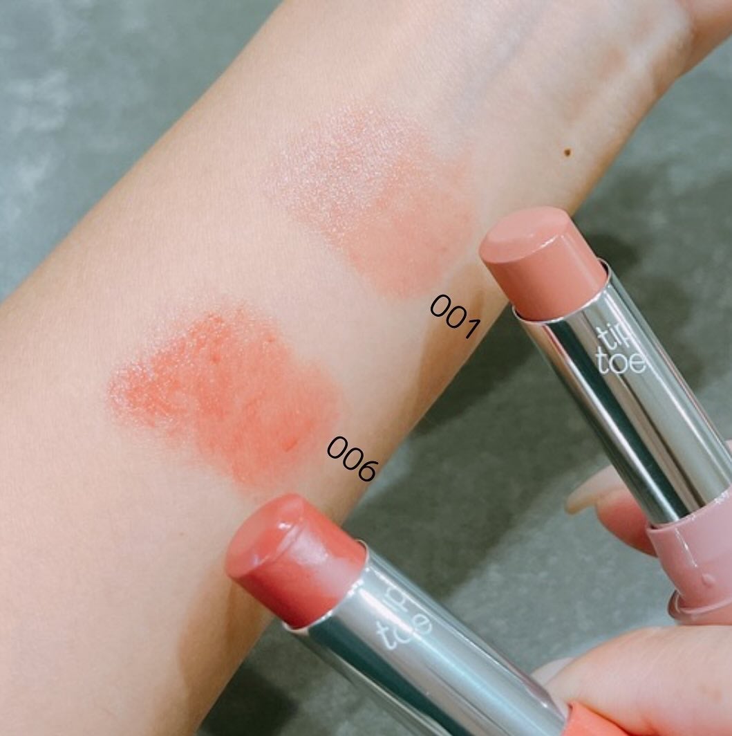 ジェリースティック/tiptoe/口紅を使ったクチコミ(4枚目)